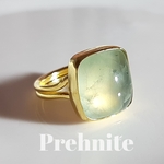 最新作『prehnite』の世界でひとつの天然石リング