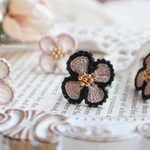 ❁Anemoneのリング〜ベージュ×くろ〜❁