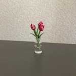 チューリップ   3   小瓶挿し小