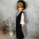 リカちゃん　服　シンプルサロペット　