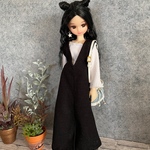 リカちゃん　服　サロペットスカート