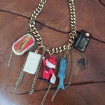 vintagetoffee　vintage　ペリカン　バッグチャーム　フランス　フレンチ　シルバー　ロングイヤリング　 ヴィンテージ　アンティーク　イヤリング　ピアス