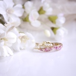 ＊Flower Pave Ring＊ 
