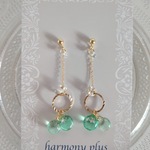 チェーン揺れる♡レジンピアス