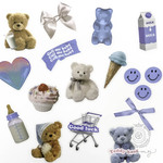 Bearフレークシール 2 <S347>