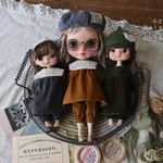 コーデュロイのお洋服set・グレー