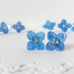 紫陽花ピアス