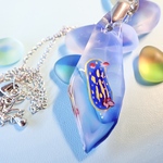 <ネックレス>〜氷河のカケラ〜アオウミウシ