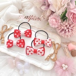 【ツインリボン】２個セット♡ Many Heart ツインリボンヘアゴム 