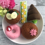 ☆いろいろパンセット☆ フェルト おままごと パン