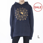 SALE!!ねこの曼荼羅ライトパーカー（ネイビー）