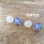 再販×3！夏☆海のドームピアス