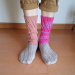 ＊ママちゃんのねじねじソックス（ミックス）＊