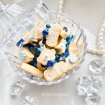 【受注生産・お届けまで約2ヶ月】冬の宝石クッキー【ピアス・イヤリング・オーナメント・付け替えネックレス】