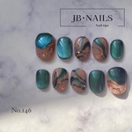 .  ໋☪︎ ネイルチップ No.146 現品 ニュアンス マグネット