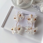 オーロラx flower✴︎pierce/earring