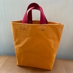 simple パラフィン帆布トートバッグ　　サイズ確認お願い致します
