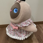 ラボット服　リバティイチゴ🍓柄