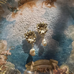 海の花(イヤーアクセ)
