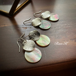 ✨大人カラー✨silver925 シェルのピアス/イヤリング！
