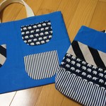 ポケットレッスンバッグ＆シューズ入れ
