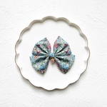 ️ ୨୧ William Morris Cloth Ribbon　ヒヤシンス　blue