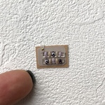 【オビツ24サイズドール用ネイルチップ】横幅1㍉と、小さなネイルチップはここだけのオリジナルデザインです(^^)是非お手元でご確認ください♪