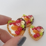 ミニミニバレンタインイチゴチョコタルトのマグネット