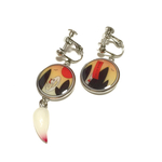 花札【松】ピアスイヤリング