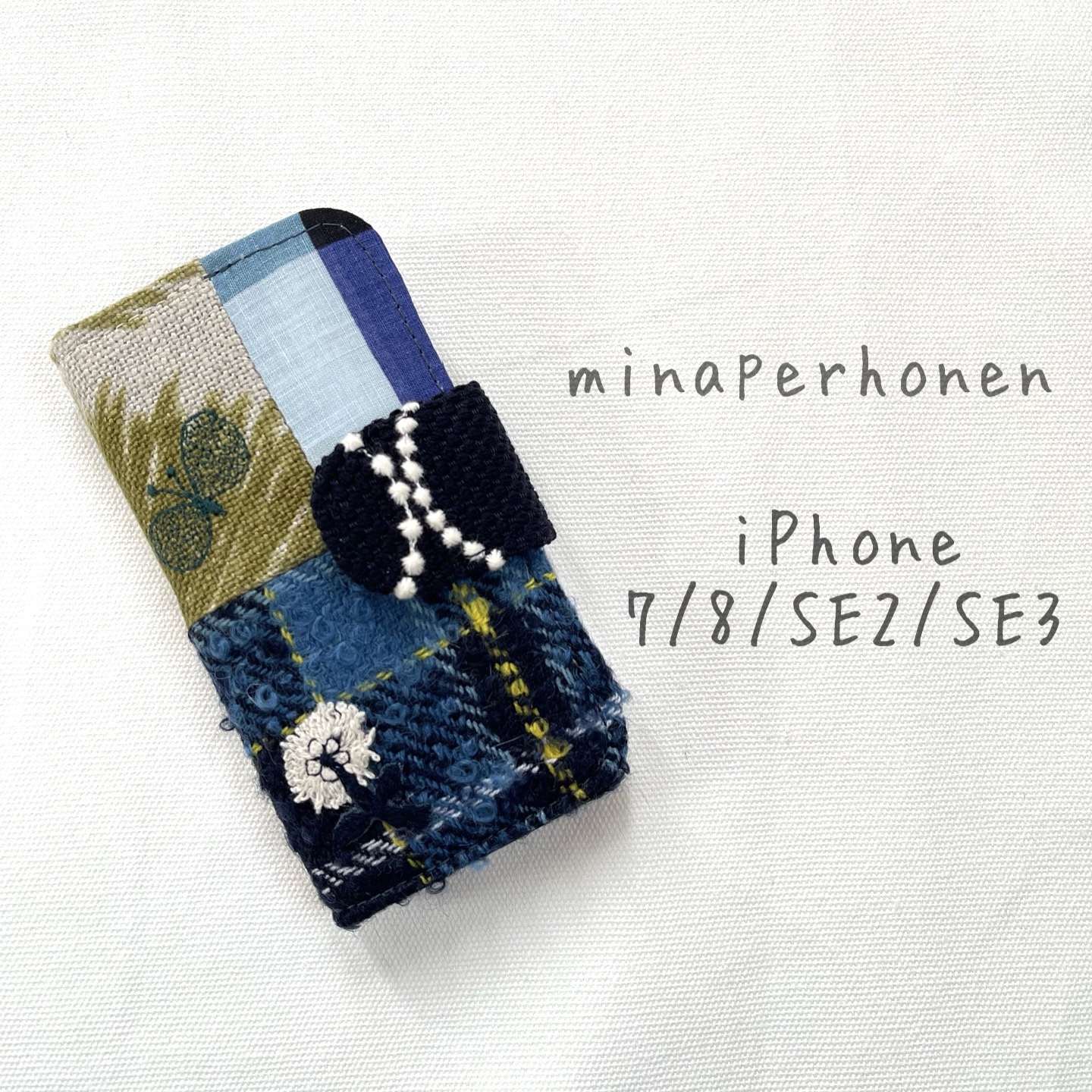 ✿10/13完成ロンロン様確認用✿手帳型スマホケース✿ミナペルホネン ✿6/30完成 mamipon♡様ご確認用 ミナペルホネン 手帳型