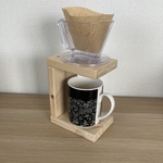 コの字形　コーヒードリッパースタンド