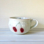 巌陶房 さくらんぼのマグカップ