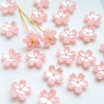 60個・11mm・桜・ピンク・フラワーパーツ・桜色・23011202