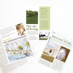 英字 フォト 紙素材 50枚set 《Fresh Green》 [P295]