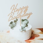 ケーキトッパー　Happy Birthday  ハッピーバースデー　誕生日