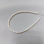 淡水真珠　ライス　3.5-4mm　21.5cm連　※現品限り