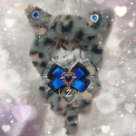 ダークグレーにゃんこˆ •͈ ·̫ •͈ ˆฅ♡ ぬい服♡ 着ぐるみ♡