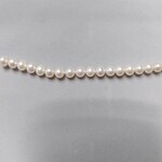 淡水真珠　ポテト　6-6.5mm　ピンク系　10cm連18粒セット　※現品限り