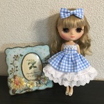 ミディブライス ミニワンピース&ペチコートセット リボン付き