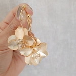 ❀ 華やかmatt FLOWER ❀　ピアス　イヤリング　花