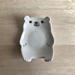 シロクマ小皿