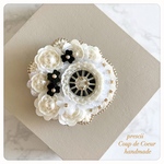 Floating Flower 〜Coup de Coeur〜ビーズ刺繍