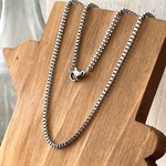 2mm ベネチアンチェーン  ステンレスネックレス ステンレスチェーン 金属アレルギー対応