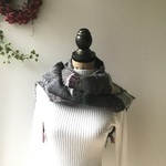 暖かい 手織り マフラー＊ウールマフラー/プレゼント(40)