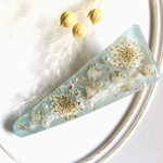 ヘアクリップ  かすみ草 ホワイトレースフラワー