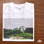 鷲羽岳 Tシャツ ホワイト ドライ 吸水速乾 山 登山 アウトドア