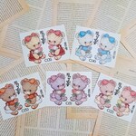 海外作家様 くまちゃんステッカー♡C