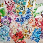 海外作家様 OPPフレークシール♡装飾系