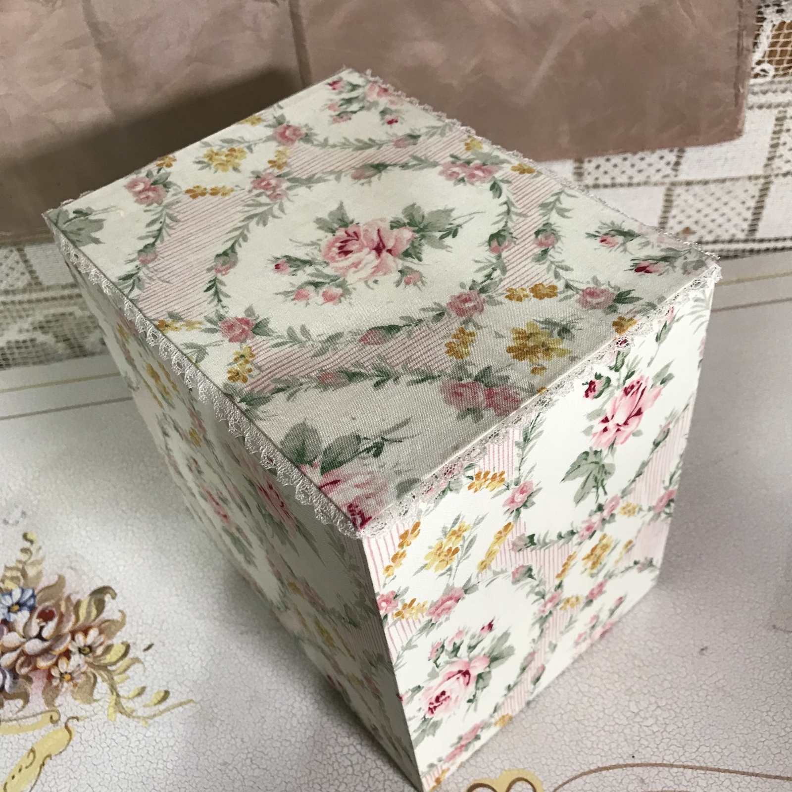 カルトナージュ 3段引き出し アクセサリーボックス - Petit