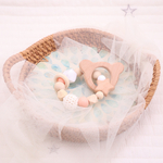 【 選べる天然木パーツ】歯固め♡ナチュラルウッド